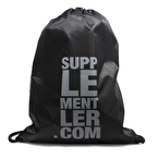 Supplementler.com İpli Çanta Siyah-Gri
