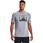 Under Armour Boxed Sportstyle Kısa Kollu T-Shirt Gri
