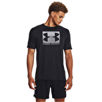 Under Armour Boxed Sportstyle Kısa Kollu T-Shirt Siyah