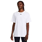 Under Armour Campus Kadın Oversize Kısa Kollu T-Shirt Beyaz