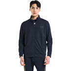 Under Armour Pique Track Jacket Fermuarlı Üst Siyah