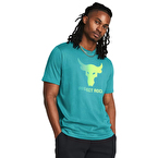 Under Armour Project Rock Payoff Graphic Kısa Kollu T-Shirt Turkuaz