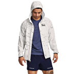 Under Armour Project Rock Unstoppable Kapüşonlu Fermuarlı Sweatshirt Beyaz