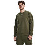 Under Armour Rival Fleece Crew Sweatshirt Haki