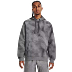 Under Armour Rival Fleece Printed Kapüşonlu Sweatshirt Gri