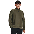 Under Armour Unstoppable Fleece Mock Sweatshirt Haki