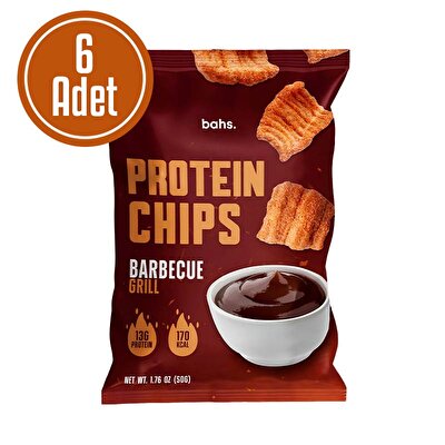 Bahs Protein Chips 50 Gr 6 Adet