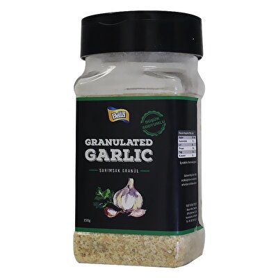 Bellanut Sarımsak Granül - Granulated Garlic 150 Gr