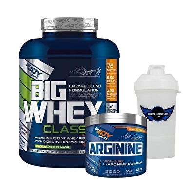 Big Joy Big Whey 2376 Gr + Arginine 120 Gr Hediyeli
