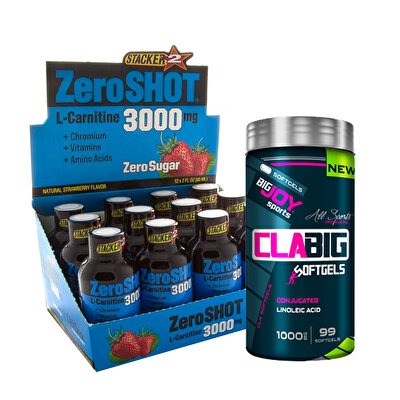 Big Joy Clabig 1000 mg + Zeroshot 3000 Mg Kombinasyonu