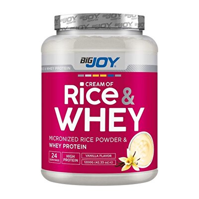 Big Joy Cream of Rice and Whey 1200 Gr