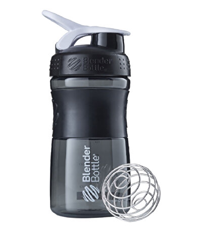 Blender Bottle Sportmixer Siyah Beyaz 500 ML