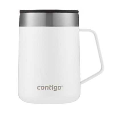 Contigo Streeterville ThermaLock Vakumlu Termos Kupa 420 ml Beyaz