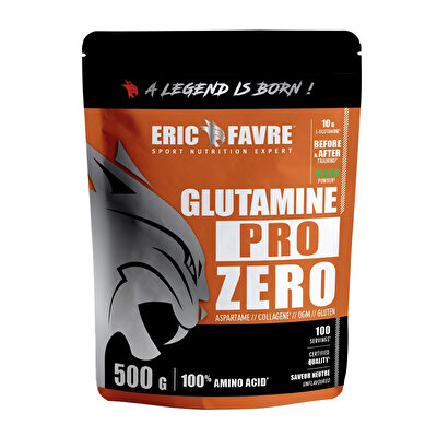 Eric Favre Glutamine Pro Zero 500 Gr Aromasız