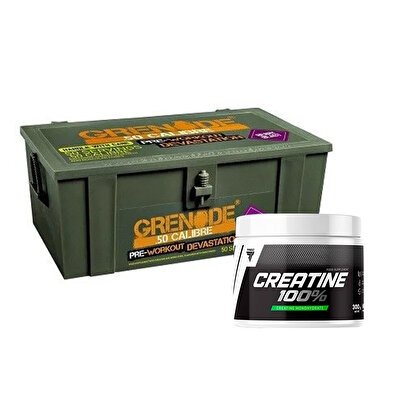 Grenade 50 Calibre Pre-Workout  + Trec Kreatin Monohidrat 300 Gr