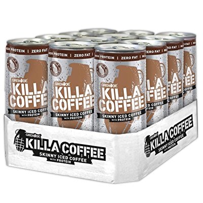 Grenade Killa Coffee Protein Shake 250 mL 12 Adet