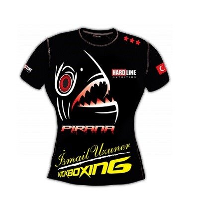 Hardline Fighter T-Shirt Siyah