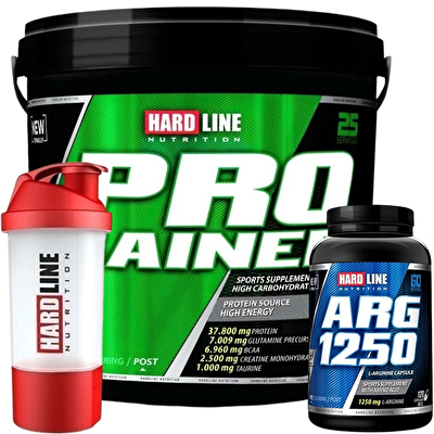 Hardline Progainer 5000 Gr + Arg 1250 + Shaker