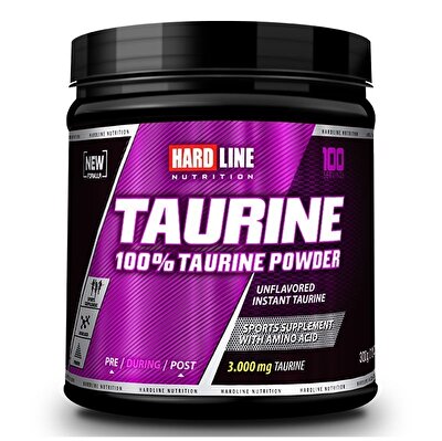 Hardline Taurine 100% Powder 300 Gr