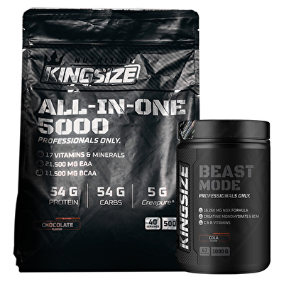 Kingsize Nutrition All In One + Beast Mode Kombinasyonu