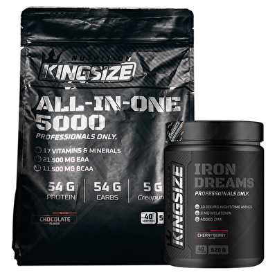 Kingsize Nutrition All In One + Iron Dreams Kombinasyonu