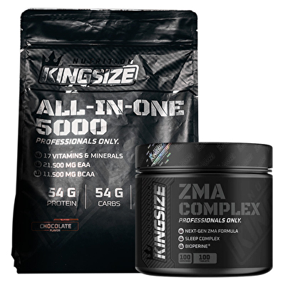 Kingsize Nutrition All In One + ZMA Complex Kombinasyonu