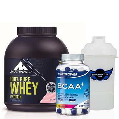 Multipower %100 Pure Whey Protein + BCAA Plus Kombinasyonu