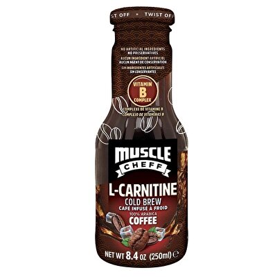 Muscle Cheff L-Carnitine Cold Brew - Soğuk Kahve 250 mL