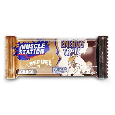 Muscle Station Energy Trail Bar 40 Gr 1 Adet