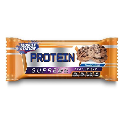 Muscle Station Supreme Protein Bar Chocolate Chunks 40 Gr 1 Adet