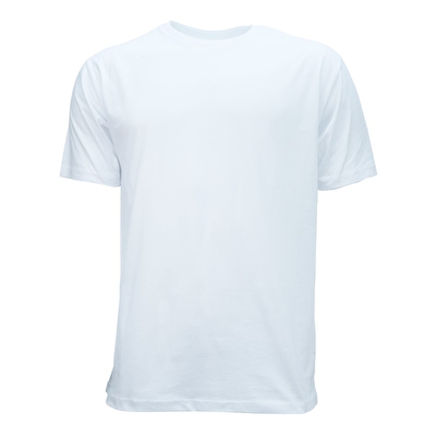 MuscleCloth Basic Kısa Kollu T-Shirt Beyaz