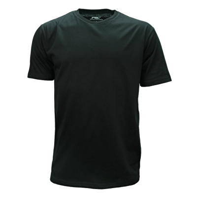 MuscleCloth Basic Kısa Kollu T-Shirt Siyah
