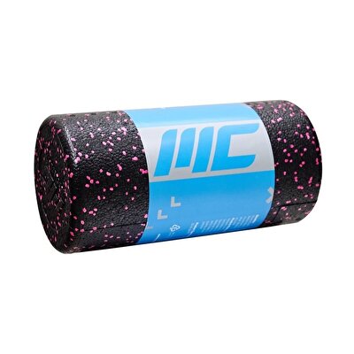 MuscleCloth Foam Roller Masaj Rulosu 30cm Siyah Pembe