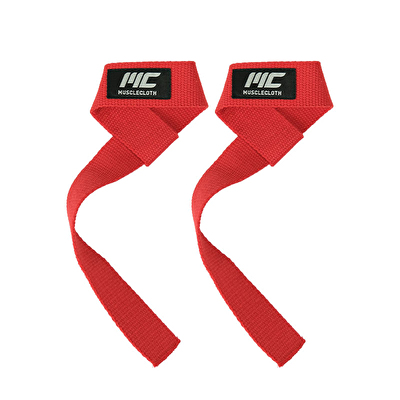 MuscleCloth Lifting Straps Kırmızı