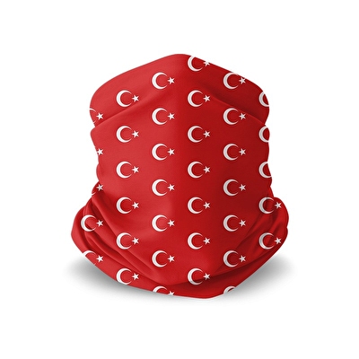 MuscleCloth Çok Amaçlı Boyunluk Ay Yıldız