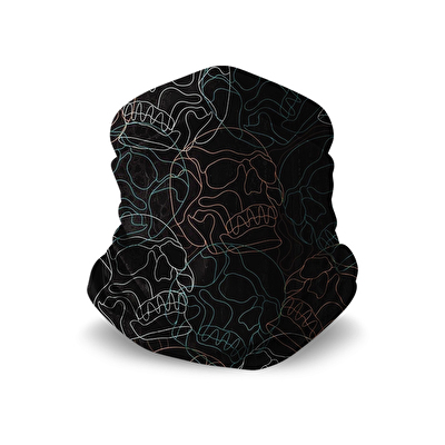 MuscleCloth Çok Amaçlı Boyunluk Skull