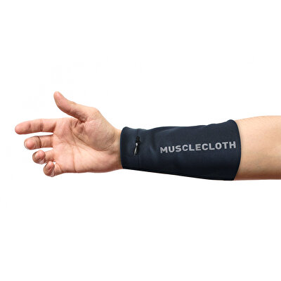 MuscleCloth Wrist Wallet Bilek Cüzdanı Gri