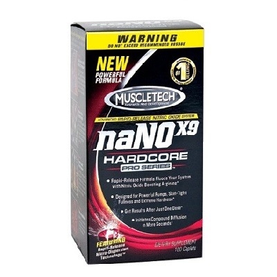 Muscletech Nanox9 Hardcore Pro Series 180 Kapsül