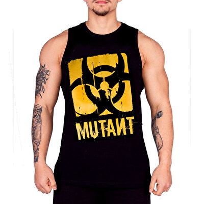 Mutant Kolsuz T-Shirt Siyah