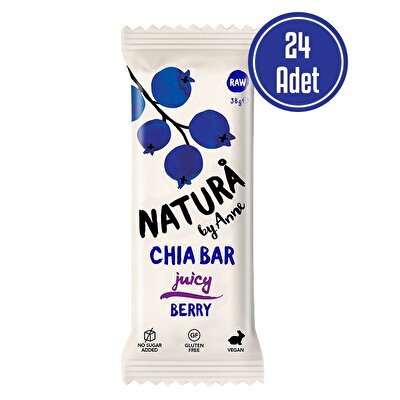 Natura By Anne Chia Bar Berry 38 Gr 24 Adet