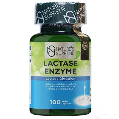 Nature's Supreme Lactase Enzyme 100 Kapsül