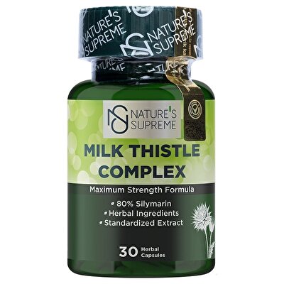 Nature's Supreme Milk Thistle Complex 30 Kapsül