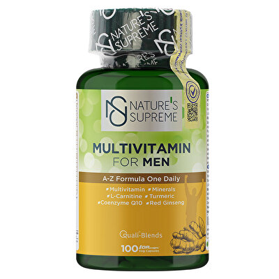 Nature's Supreme Multivitamin for Men 100 Kapsül