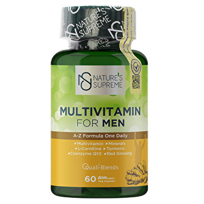 Nature's Supreme Multivitamin for Men 60 Kapsül