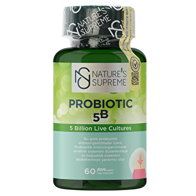 Nature's Supreme Probiotic 5B 60 Kapsül