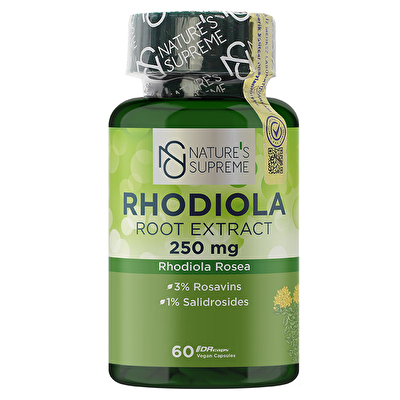 Nature's Supreme Rhodiola Root Extract 60 Kapsül