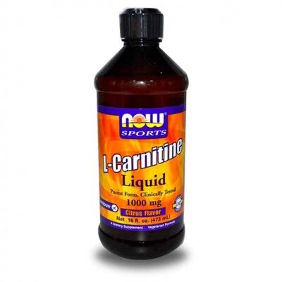 Now Sports L-Carnitine Liquid 1000 Mg 473 mL