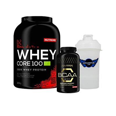 Nutrend Whey Protein 2.25 Kg + BCAA 100 Tablet + Shaker