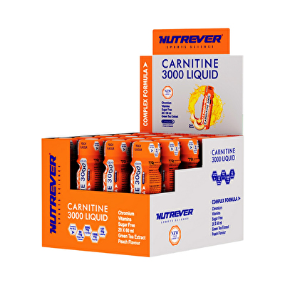 Nutrever L-Carnitine 3000 Liquid 20 Ampul
