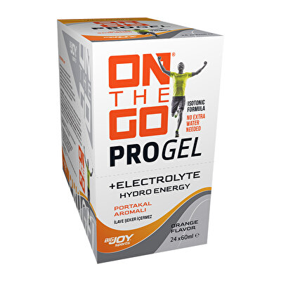 On The Go Progel + Electrolyte 60 mL x 24 Saşe